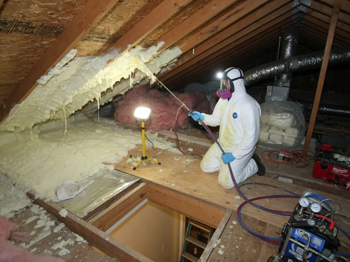 spray foam insulation in Sapulpa